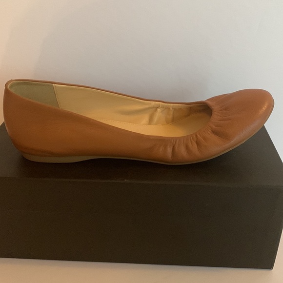 J.Crew Cece leather ballet flats in Tan - Picture 2 of 8